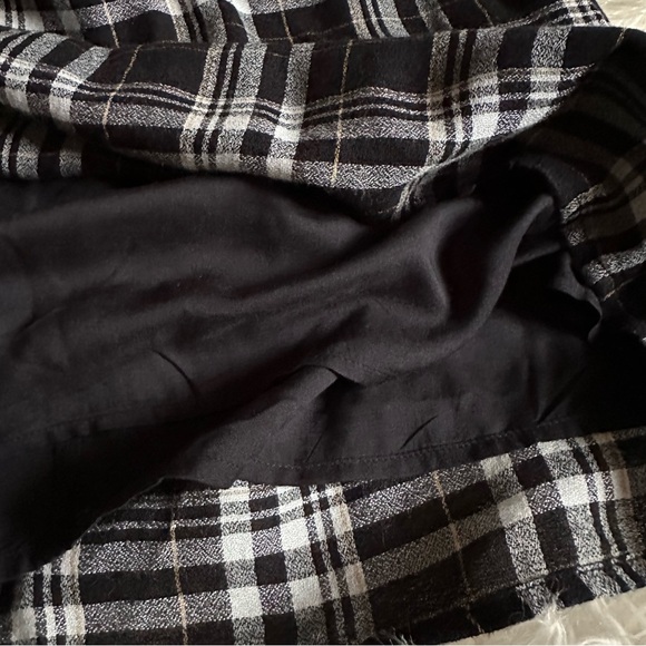 Anthropologie Sarah Plaid Embroidered Tunic NWOT Size 8 - Picture 7 of 12